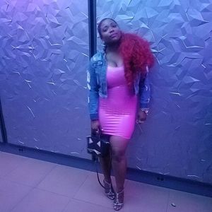 FashionNova Pink Latex Dress